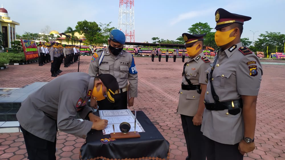 Ipda Awi Rubin SH Jabat Kapolsek Rantau Kopar