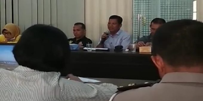 Camat Rantau Utara Hadiri Program Bersih Narkoba di Polres Labuhanbatu