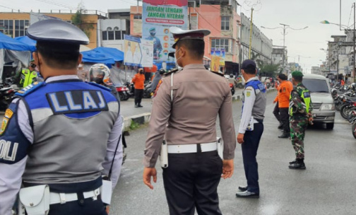 Kapolres Inhil: Kita Ambil Tindakan Tegas bagi Pelanggar Protokol Kesehatan