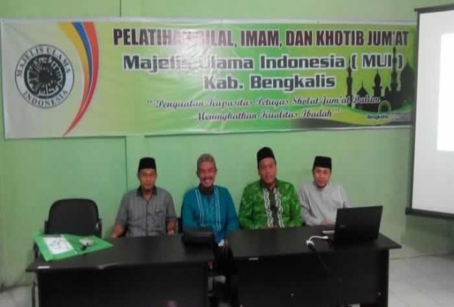 MUI Bengkalis Gelar Pelatihan Bilal, Imam dan Khotib Sholat Jum'at