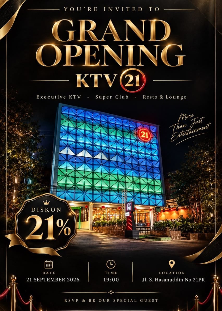 KTV 21 Resmi Dibuka di Dumai, Manajemen Tegaskan Komitmen Hiburan Tanpa Narkoba