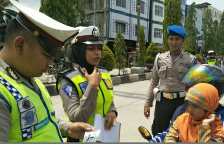 Sat Lantas Polres Inhil Laksanakan Operasi Keselamatan Muara Makus 2018