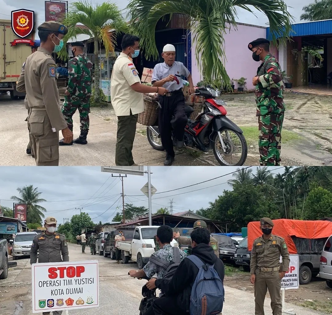 Satpol PP Dumai Kembali Gelar Razia Prokes