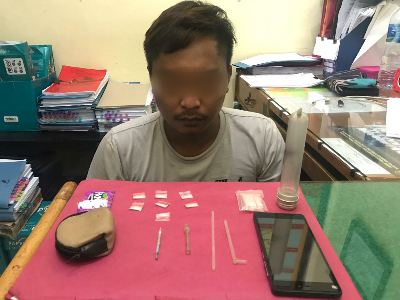 Edarkan Sabu Warga LKS Ini Diciduk Polisi, Barang Bukti 1,02 Gram