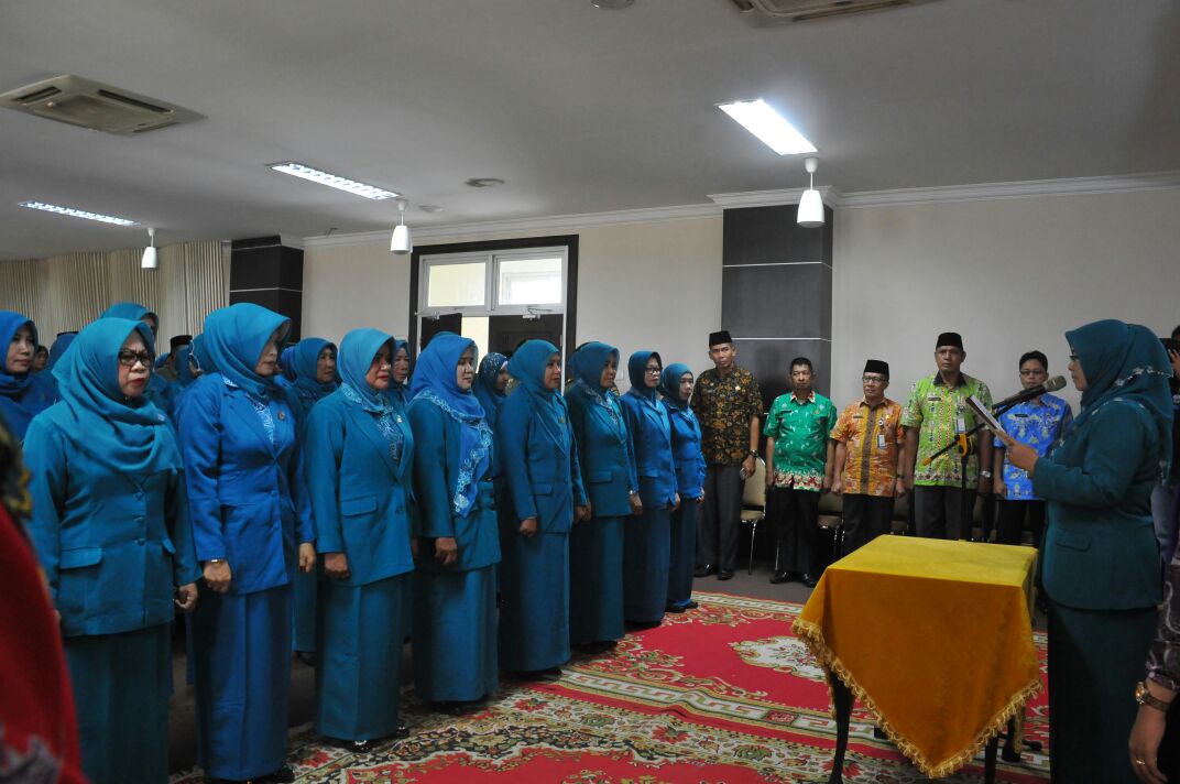 Belasan Ketua TP PKK di Inhil Resmi Dikukuhkan