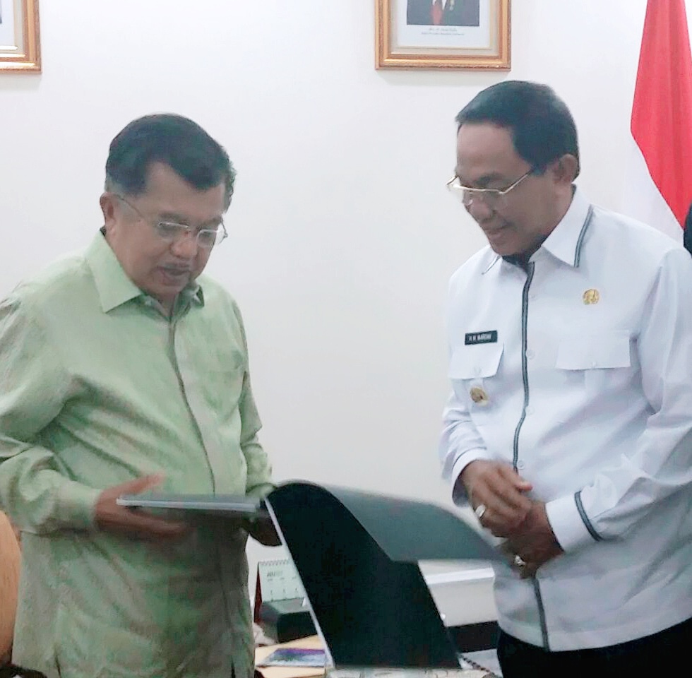 Bupati Inhil Gelar Pertemuan dengan Wapres RI