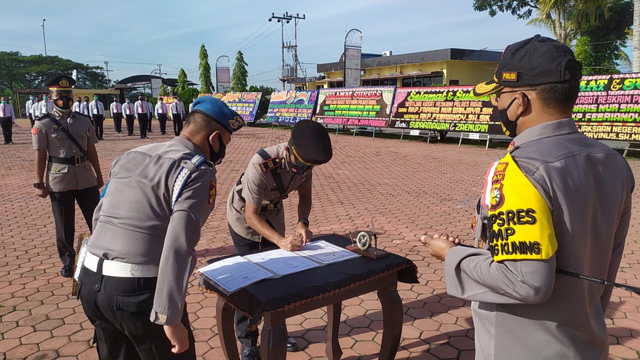 AKP Febriandy SH.S.I.K,Resmi Jabat Kasat Reskrim Polres Rohil