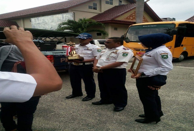 Bengkalis Raih WTN 2016 untuk Ketiga Kalinya, Piala Diarak Keliling di Kecamatan Mandau