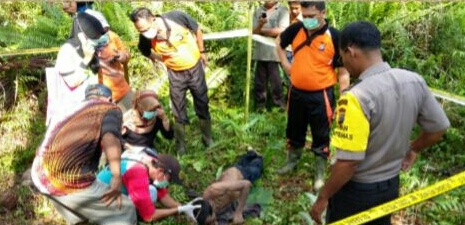 2 Hari Tak Pulang, Warga Inhil Ini Ditemukan Jadi Mayat Dalam Kebun Kelapa