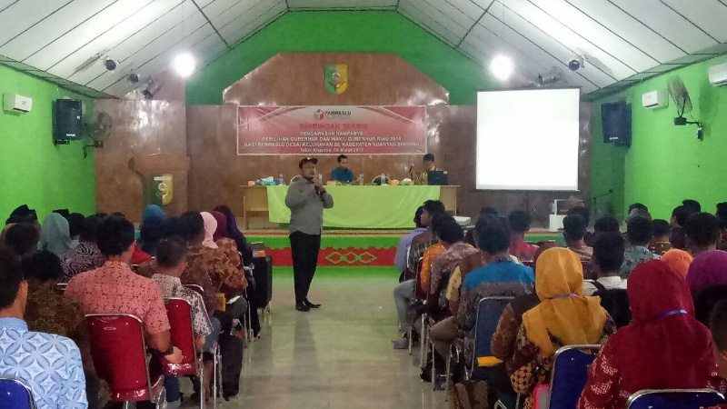 Awasi Kampanye, Panwaslu Kuansing Kumpulkan 229 PPL