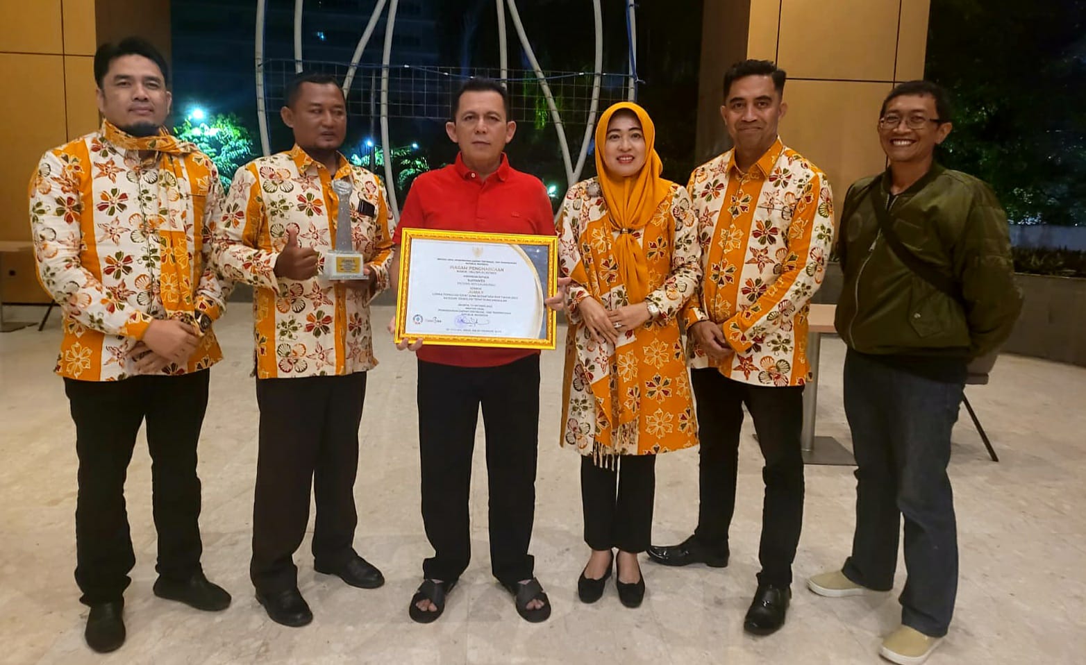 Kepri Juara II  Nasional Dalam Ajang Lomba TTG Unggulan 2022 di Cirebon