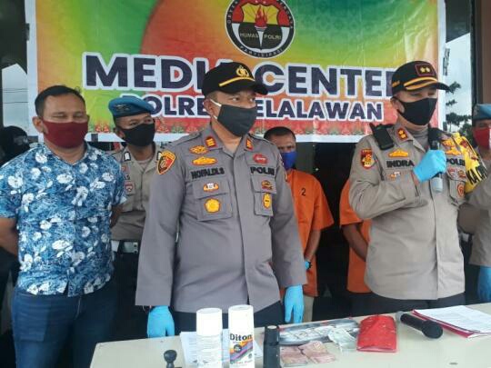 Dua Pelaku Pemerasan dan Pengancaman Supir Truk Diamankan Polisi