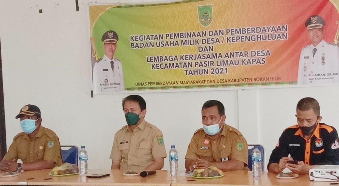 PMD Rohil Lakukan Pembinaan Bumdes di Kecamatan Palika