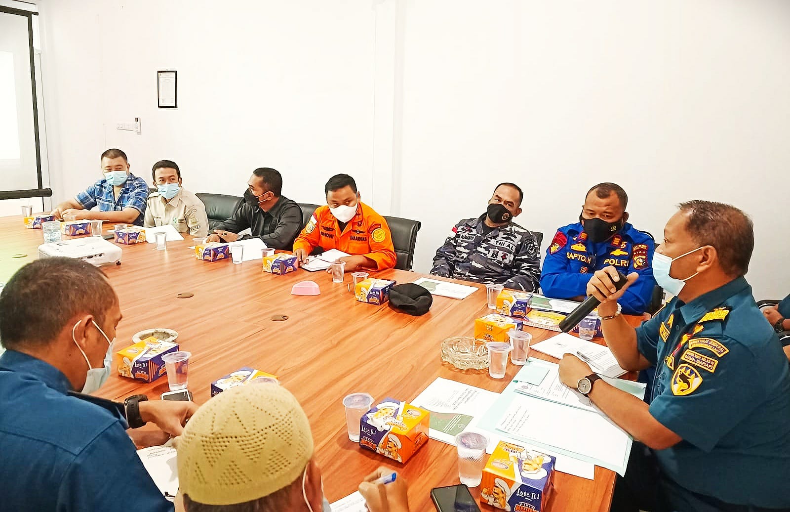 KSOP Kelas IV Bagansiapiapi Gelar Rapat Koordinasi, Rencana Operasi Angkutan Laut Nataru 2022