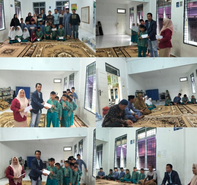 Milad ke 8, Pimpinan dan Kru KiblatRiau.com Kunjungi Anak Yatim