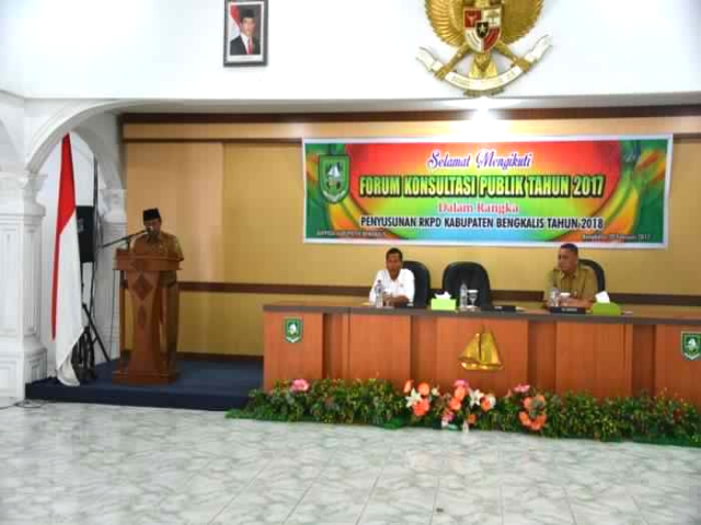 Plt Sekda Buka FKP 2017