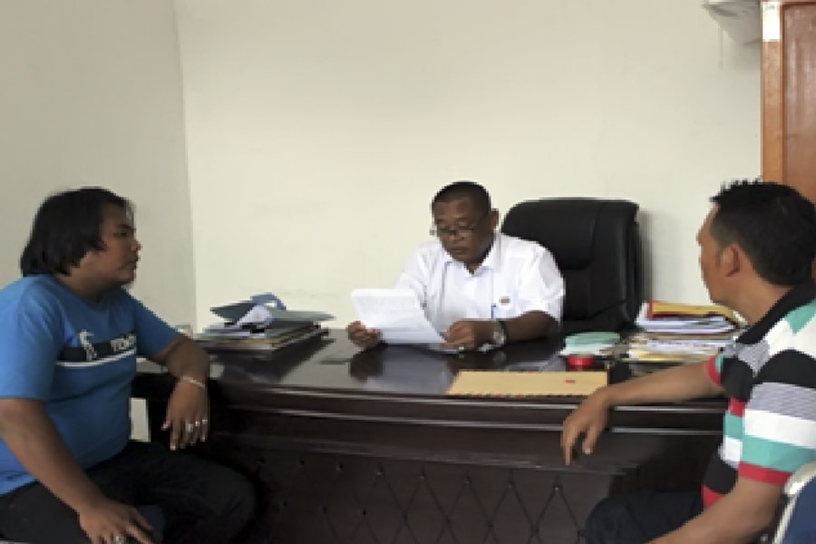 Pekerja PT CNCEC Melapor ke Disnakertrans Dumai, Prihal Upah Lembur Tak Dibayar