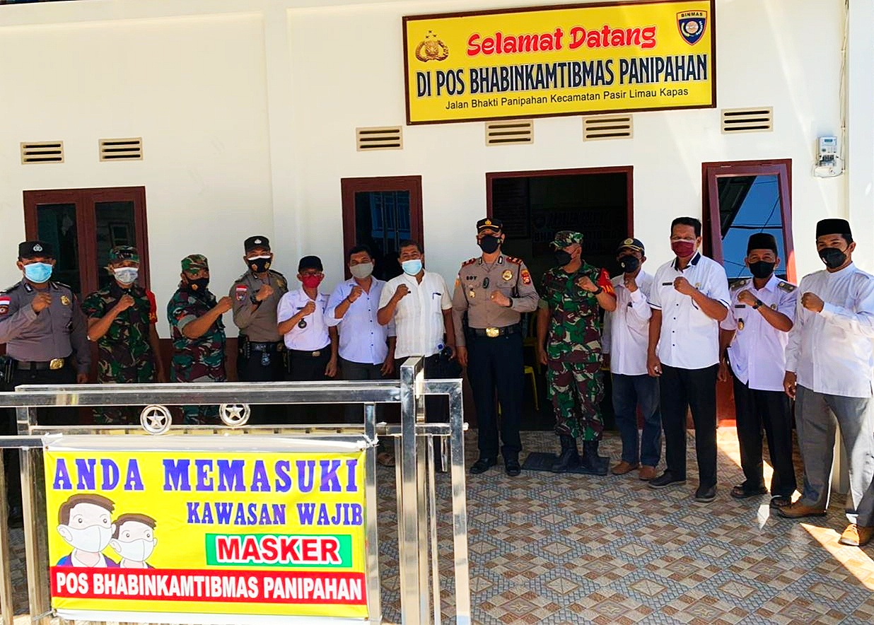 Jelang Nataru, Upika Kecamatan Palika Gelar Rakor Dirikan Posko PPKM