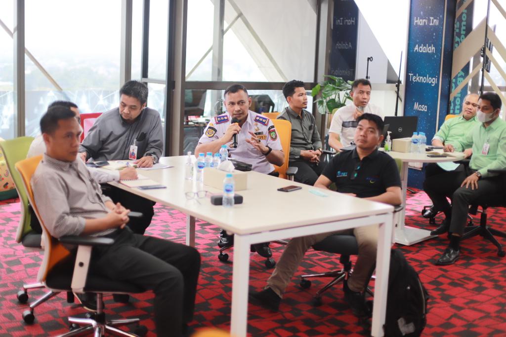 Dishub Dumai Koordinasi dan Konsultasi Terkait Host To Host Pembayaran QRIS ke BRK Syariah