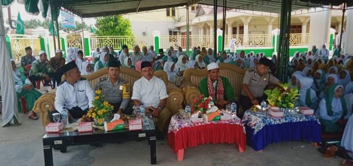 Camat Panai Tengah Hadiri Milad Muslimat Al Washliyah di Desa Sei Rakyat
