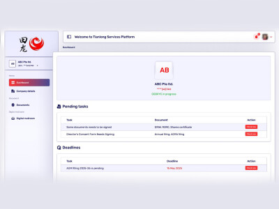Tianlong Services Luncurkan Platform Kepatuhan Sekretariat Korporat Berbasis AI untuk UKM dan Startup