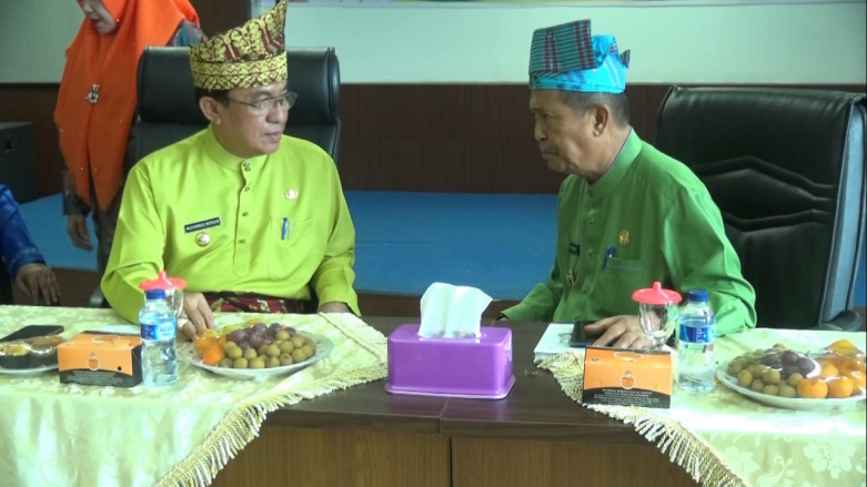 Bupati Inhil Launching Perizinan Online