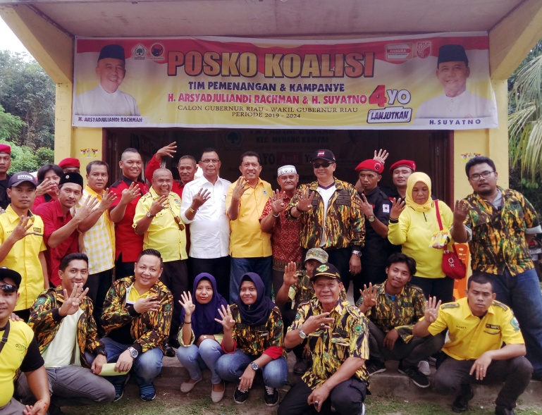 Suyatno Blusukan ke Pasar dan  Warga Medang Kampai