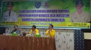 Ahmad Muflih Hadiri Sosialisasi Bimbingan Teknis Penyusunan Daya Tampung Lingkungan Hidup