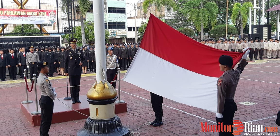 Kapolres Pimpin Upacara Hari Pahlawan Tahun 2019