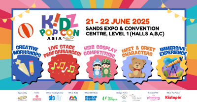 K!DZ POP CON 2025: Festival Keluarga Terbesar Tahun Ini Hadir di Singapura!