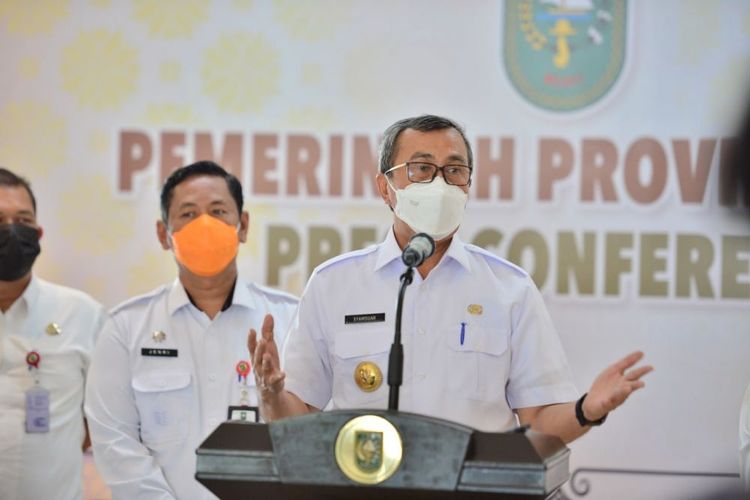 Antisipasi Penyebaran Covid-19 Saat Libur Nataru, Gubri Ingatkan 5 M Harus Dijalankan