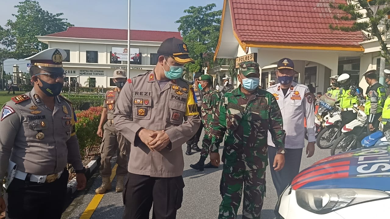 Satlantas Polres Pelalawan Mulai Laksanakan Operasi Patuh Lancang Kuning 2020