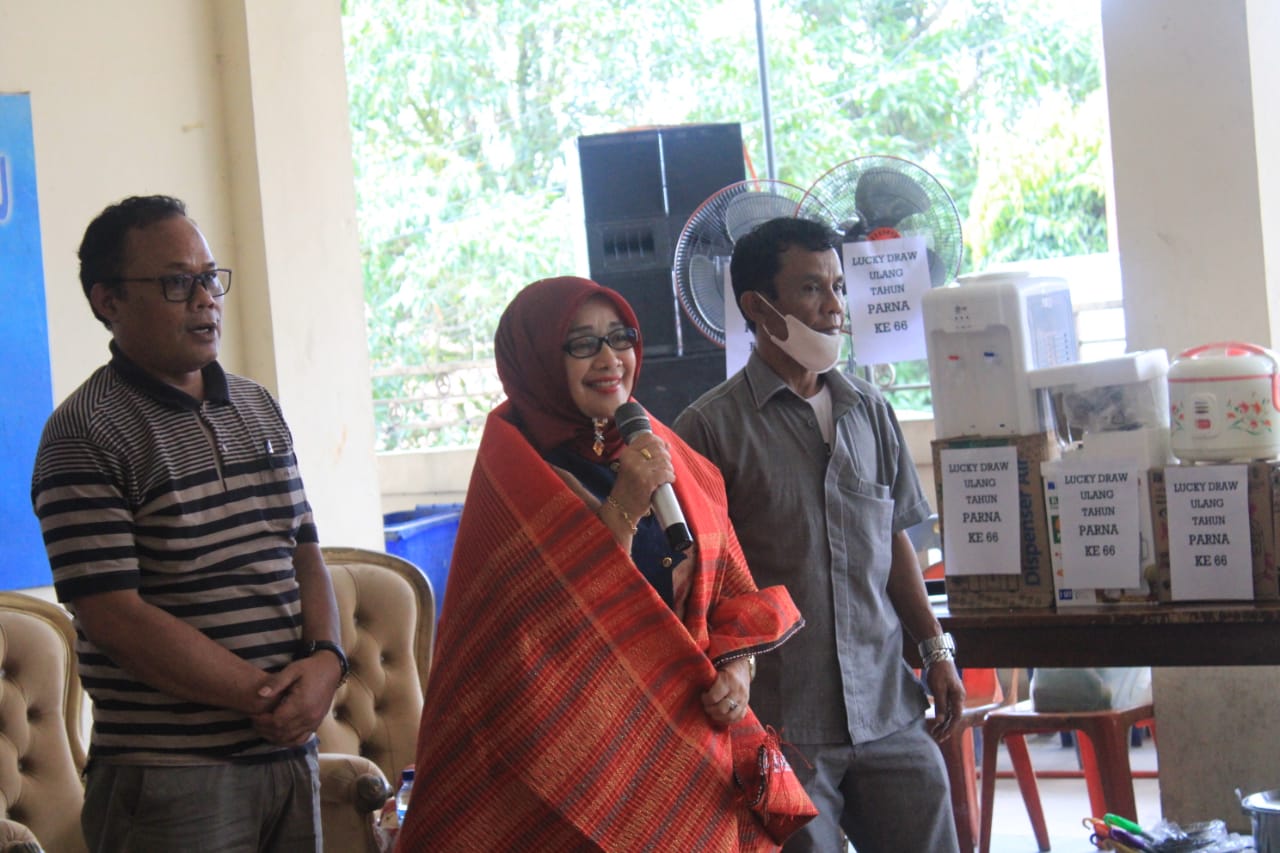 Wabup Labuhanbatu Ucapkan Selamat Ulang Tahun Parna Ke-66 Tahun