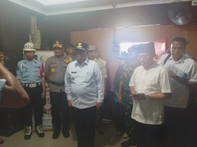 Wagubri Tinjau Tiga TPS di Dumai