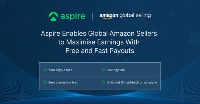 Aspire Enables Global Amazon Sellers to Maximise Earnings with Free and Fast Payouts