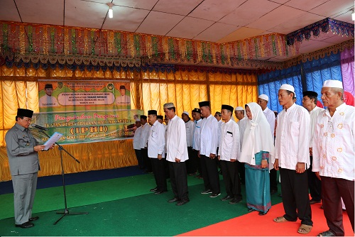 Bupati Inhil Kukuhkan Pengurus IKMI dan IPHI Kecamatan Tanah Merah