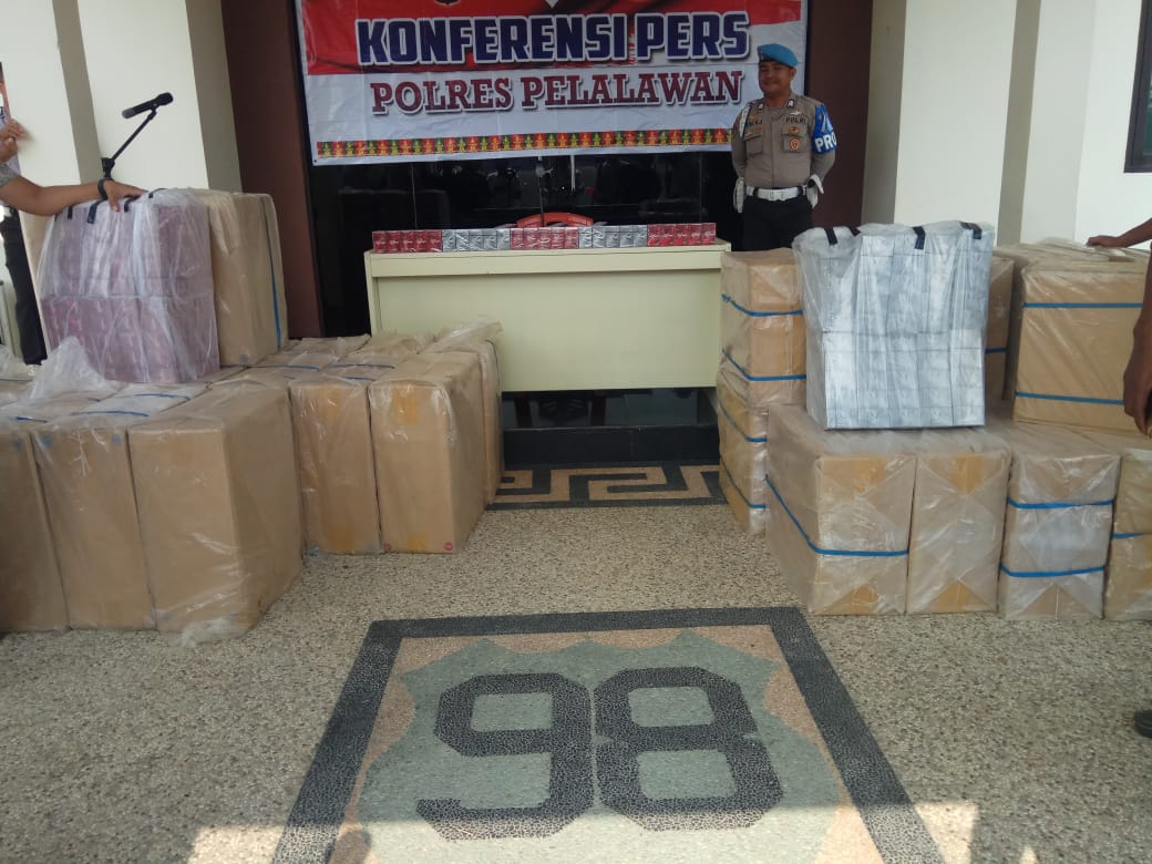 Polisi Tangkap 18.500 Bungkus Rokok Ilegal, Tanpa Pita Cukai