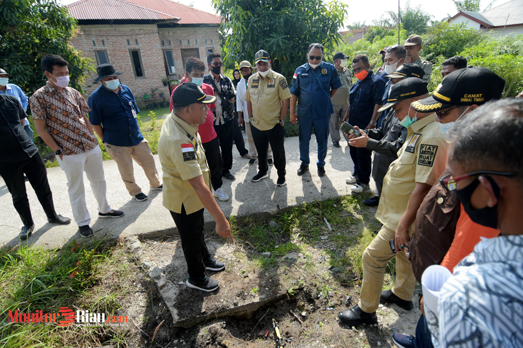 Komisi III DPRD Kota Dumai, “Fakta dilapangan Pemasangan Jaringan Pipa GAS tidak sesuai Prosedur“