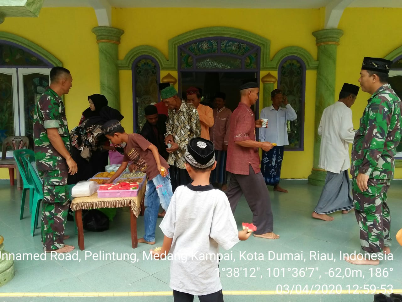 TMMD ke 107, Satgas Gelar Lanjutan Kegiatan Jum'at Barakah
