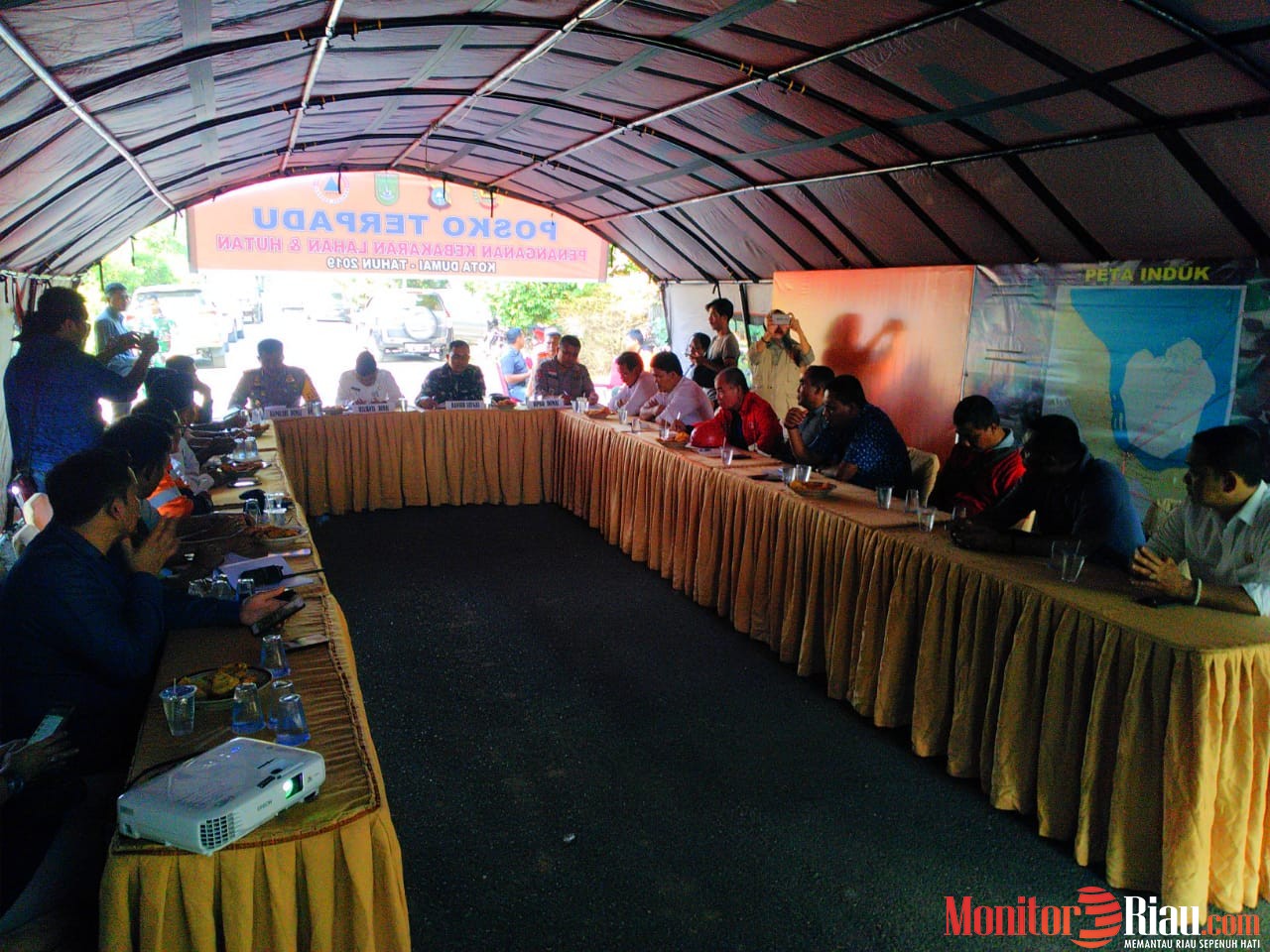 Kodim 0320/Dumai Gelar Rapat Penanganan Karhutla