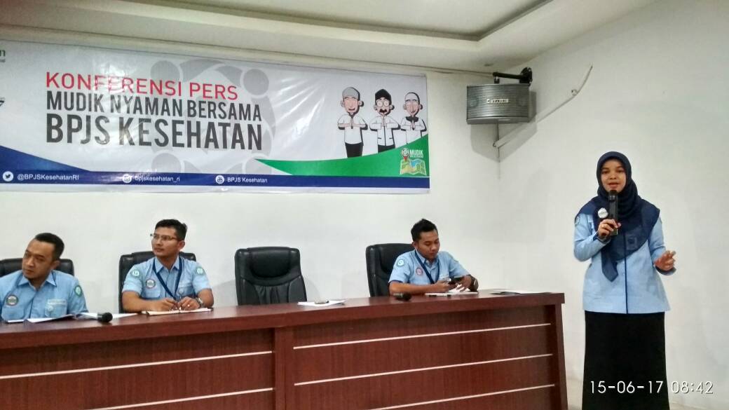 BPJS Kesehatan Cabang Tembilahan Permudah Pelayanan Kepada Pemudik Lebaran
