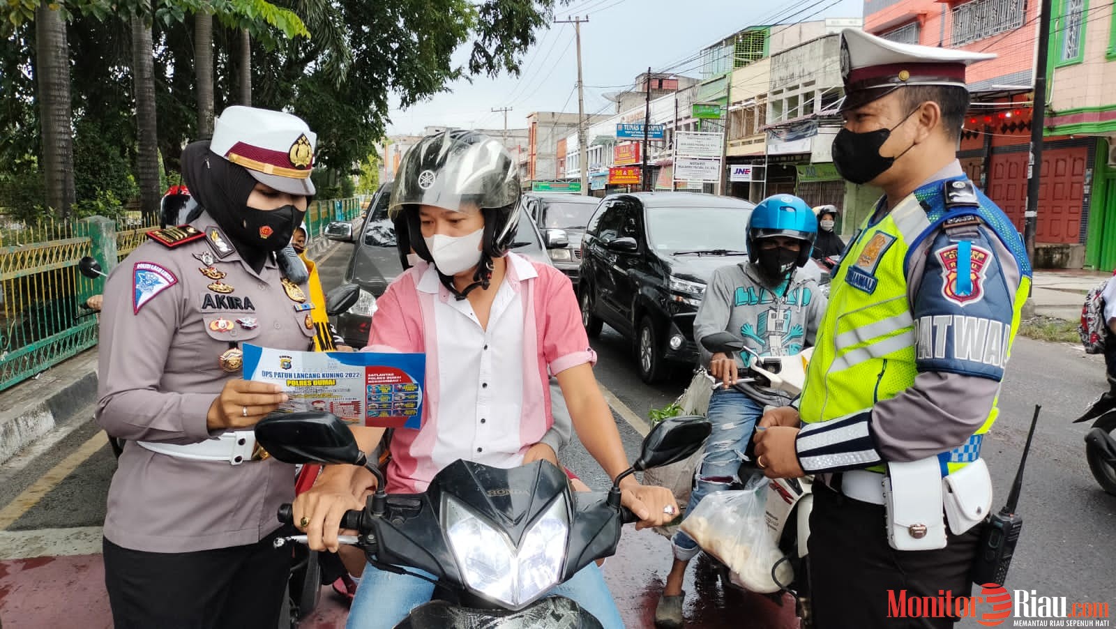 Kasatlantas Polres Dumai : Periksa Kelengkapan Sebelum Berkendara