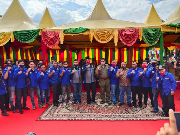 Bupati Suyatno Resmikan Pamsimas Di Kepenghuluan Seruso