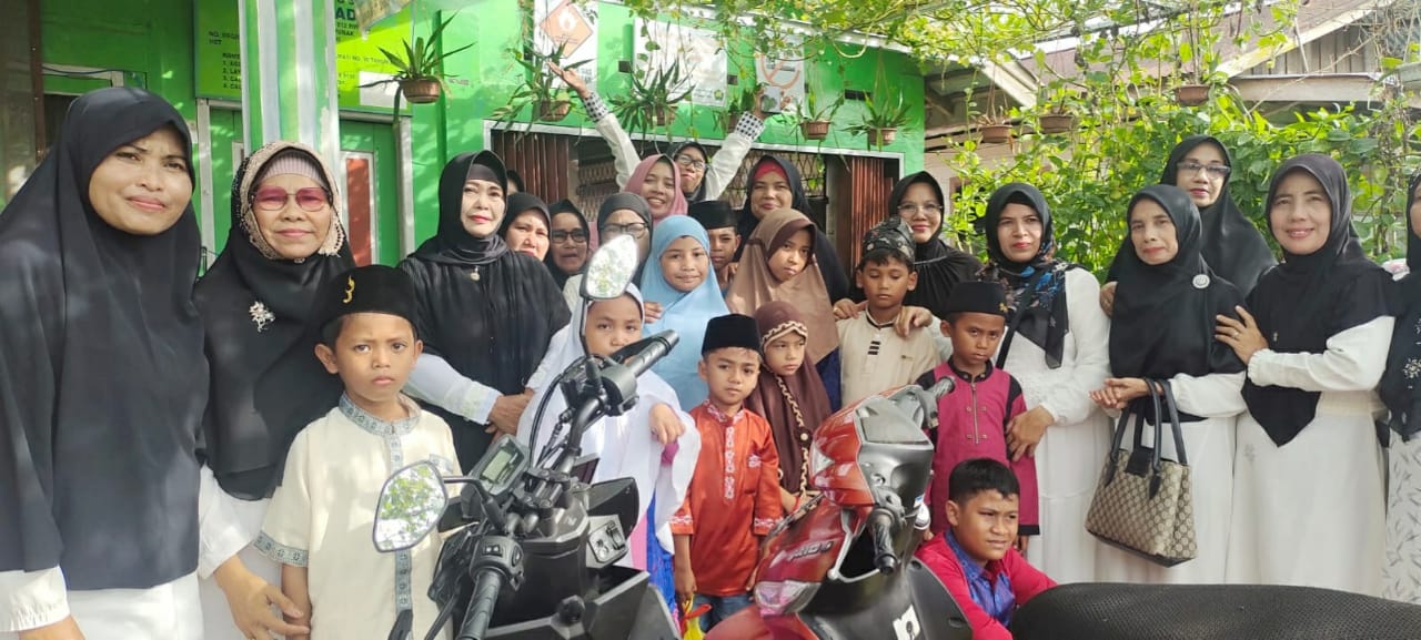 Perwiritan Kenko No Kai Bagansiapiapi Gelar Pengajian dan Santunan Anak Yatim