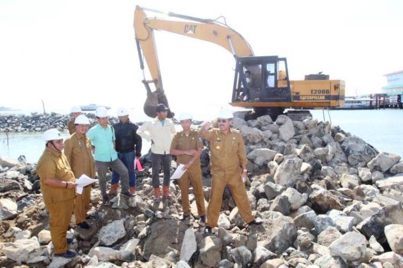 Gubernur Kepri Tinjau Proyek Kawasan Gurindam 12