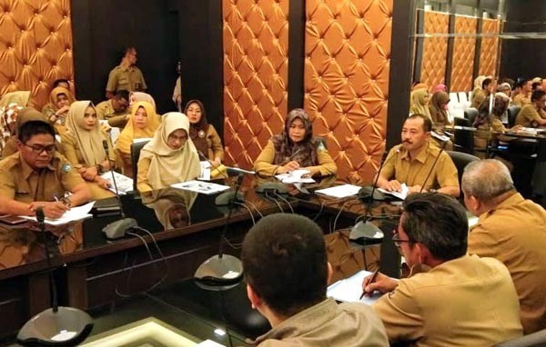 Sekda Bintan Pimpin Rapat Sosialisasi Sistem e-Kinerja