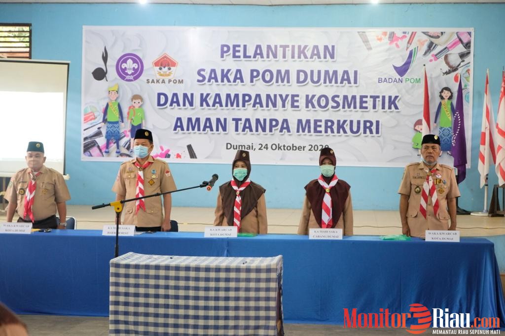 Saka POM Dumai Perkuat Pengawasan Obat dan Makanan Bersama Pramuka