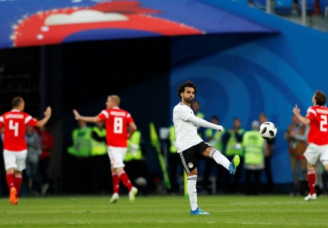 M.Salah Tak Berdaya Saat Berjumpa Tuan Rumah Russia