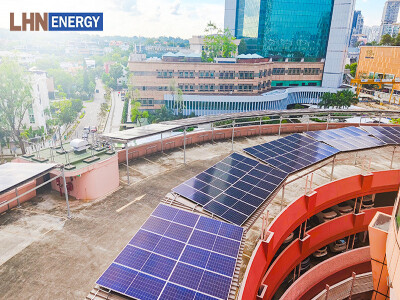 LHN Energy Resmikan Instalasi Kanopi Surya di Goldhill Plaza, Dorong Energi Terbarukan di Ruang Perkotaan