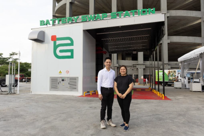 HDFX Sukses Gelar Peluncuran Stasiun Penukaran Baterai Pertama untuk Truk Listrik di Singapura